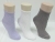 Geo Relief Silk Anklet socks