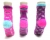 soft cozy knitted fuzzy women colorful ankle socks