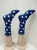 Cute dots suede soft winter indoor socks