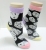 cheap custom made socks in fuzzy pattern