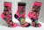 regular socks-heart rainbiw toss sock