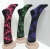 Color gorgeous shape knitting knee high sock