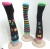 Plain alphabet bar  knee high sock