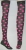 polka dot fancy knee high socks with ribbon bow