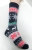 funny custom winter designed men sock