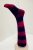 striped men knee high sock