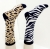 Animal pattern reversible sock