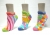 very cheap vivid color soft cozy socks