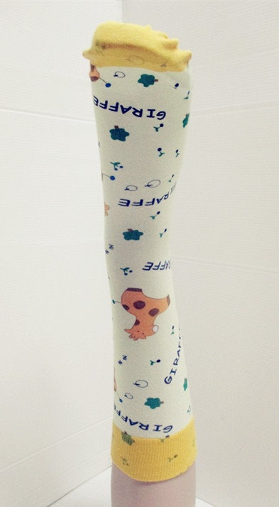 Transfer paper anklet sock(giraffe)