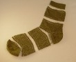 Stripe Jelly yarn sock