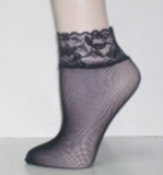 SHEER LACE TOP ANKLET