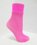 fishnet ladies sheer ankle socks
