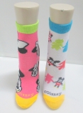 cute character custom design cheap ankle socks