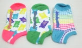 colorful cute liner socks