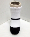 classic lining design cotton nice baby socks