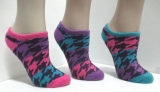 knitted vivid color soft cosy socks
