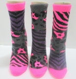animal girls customer warm fuzzy socks