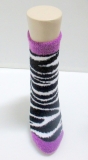 animal custom warm fuzzy ankle socks