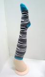 warm fuzzy design cotton knee high socks