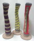 text rulers knee high sock