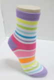 fancy colorful dress cheap striped socks