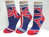 British flag cotton socks