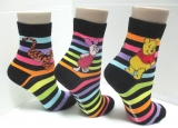 Winnie the Pooh Striped anklet socks