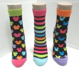 Mickey Mouse printing anklet sock
