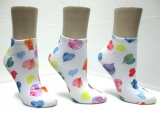 cheap colorful polyester spandex socks