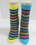 rainbow colorful ankle sock