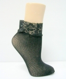 lady fancy shoe lace sock