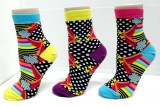 cozy cheap custom colorful ankle socks
