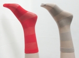 cheap striped sheer sofy cozy ankle socks for women