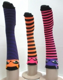Animal stripe shape knee high sock