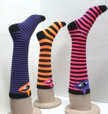 Animal stripe shape knee high sock