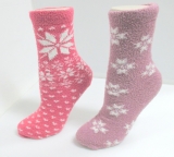 Snowflake little warmth anklet socks