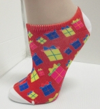 Transfer paper liner sock (Gift pattern)