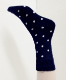 polka sotted light wight anklet sock