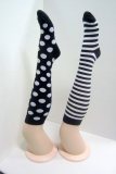 OEM fashion color knee high socks