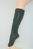 texture knee high socks