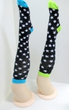 star knee high socks