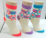 heather body patterned custom wholesale ankle socks