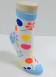 flower colorful ankle socks