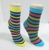 ainbow colorful ankle sock