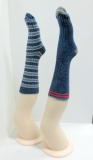 stripe plain warm men anklet sock