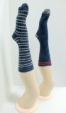striped  men anklet sock