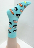 Amusing japanese designed custom men dress sock