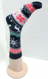 funny custom winter designed men sock