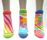 very cheap vivid color soft cozy socks