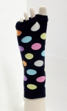 open 2 toe non-slip color sock